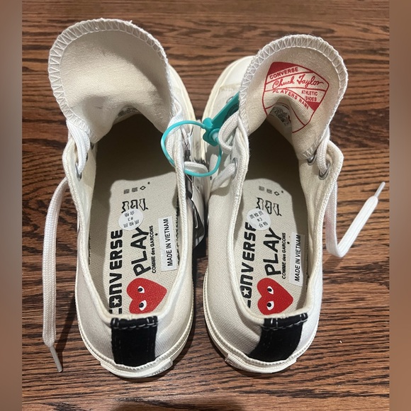 COMME DES GARÇONS x Converse Chuck Taylor '70 Low-Top Sneakers NWT size 7.5w - Picture 4 of 11